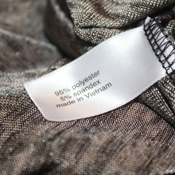 NWOT - 26/28 LB Marled Brown and Black Blouse - Picture 6 of 6